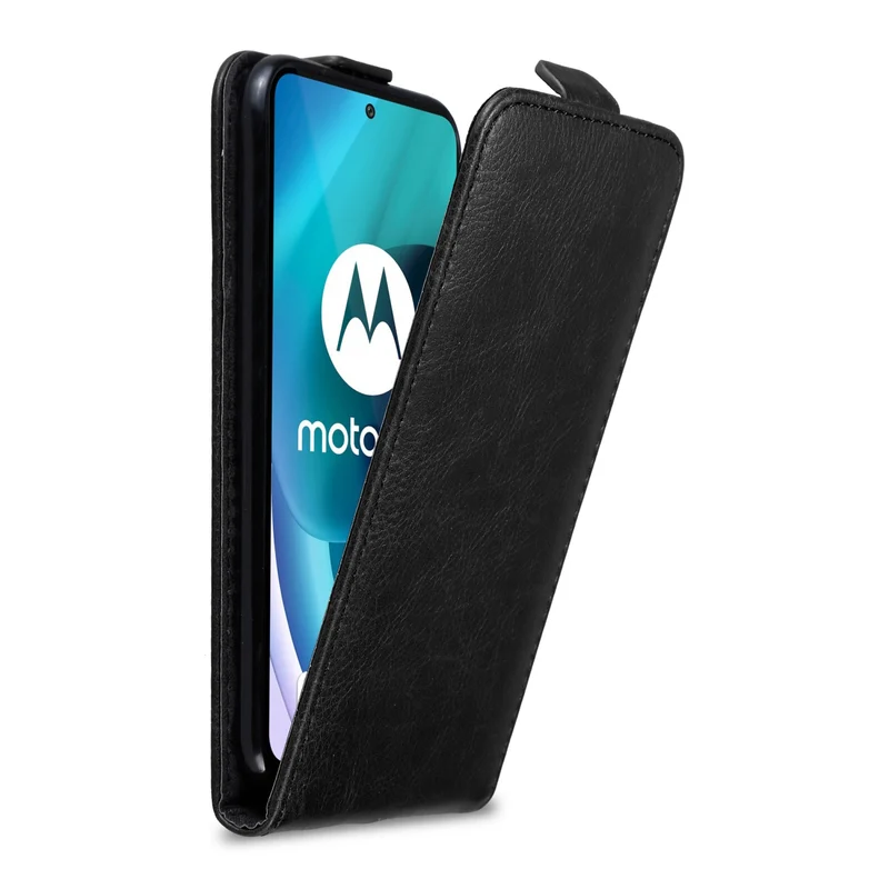 Cadorabo Hülle kompatibel mit Motorola MOTO G71 5G Schutzhülle im Flip Design mit Magnetverschluss