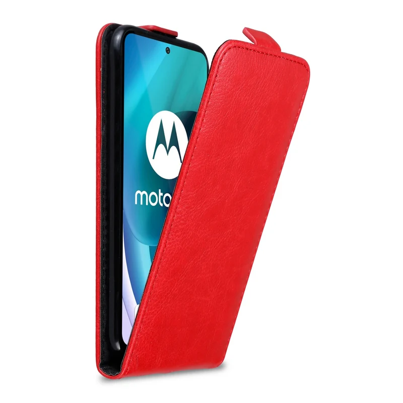 Cadorabo Hülle kompatibel mit Motorola MOTO G71 5G Schutzhülle im Flip Design mit Magnetverschluss