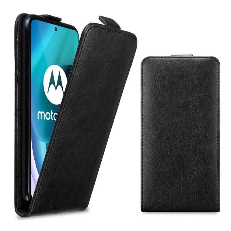 Cadorabo Hülle kompatibel mit Motorola MOTO G71 5G Schutzhülle im Flip Design mit Magnetverschluss