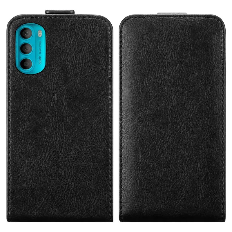 Cadorabo Hülle kompatibel mit Motorola MOTO G71 5G Schutzhülle im Flip Design mit Magnetverschluss