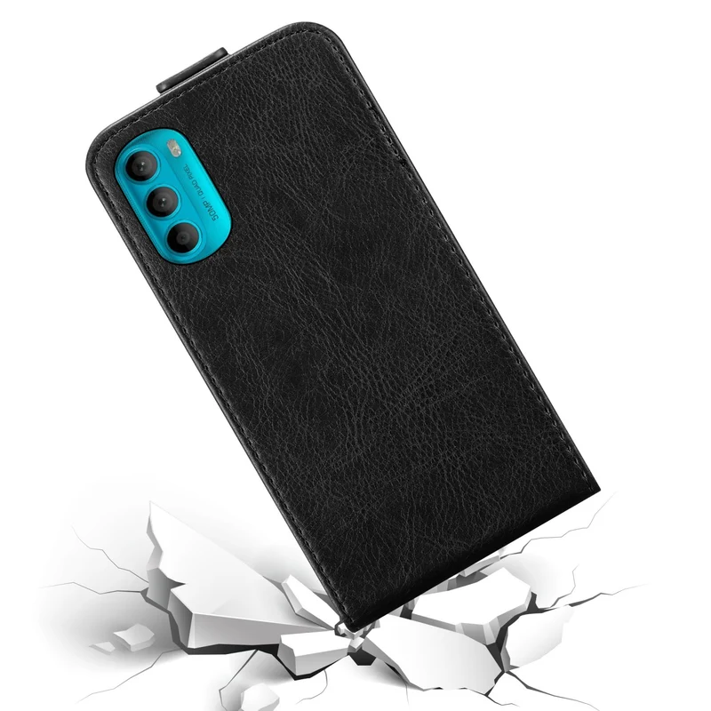 Cadorabo Hülle kompatibel mit Motorola MOTO G71 5G Schutzhülle im Flip Design mit Magnetverschluss
