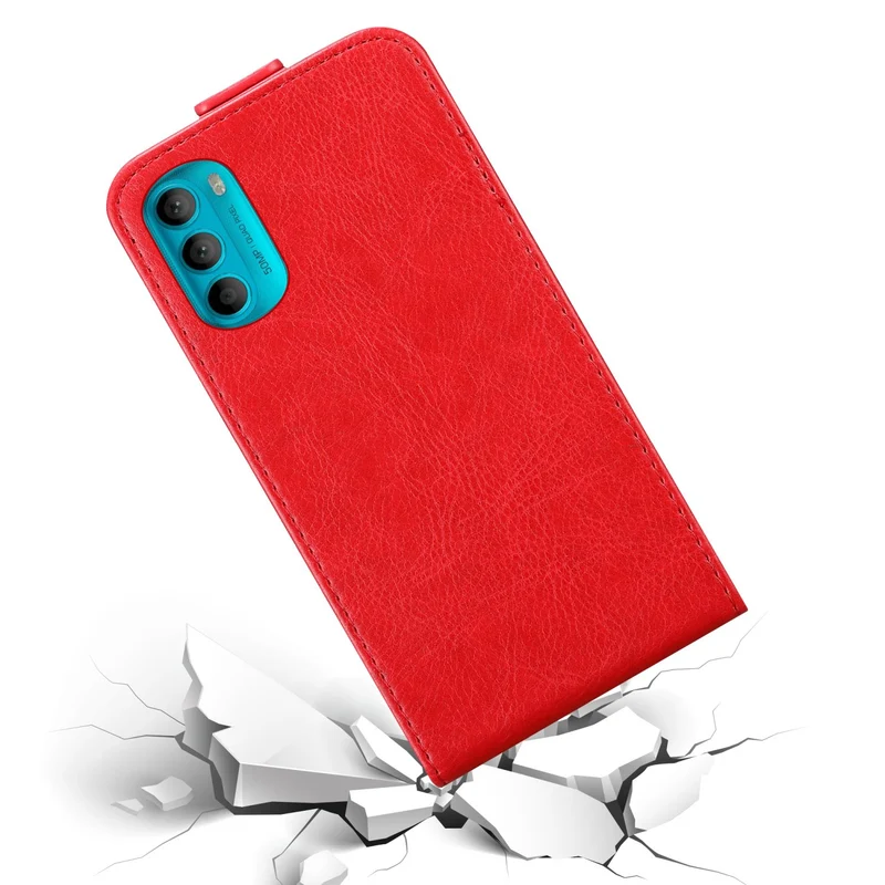 Cadorabo Hülle kompatibel mit Motorola MOTO G71 5G Schutzhülle im Flip Design mit Magnetverschluss