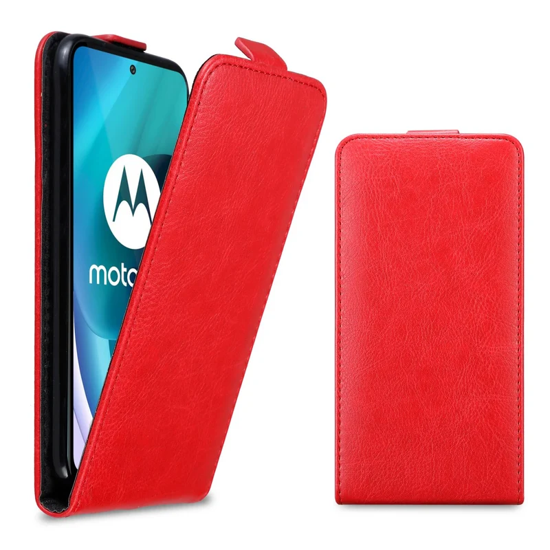 Cadorabo Hülle kompatibel mit Motorola MOTO G71 5G Schutzhülle im Flip Design mit Magnetverschluss