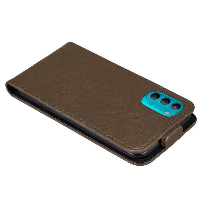 Cadorabo Hülle kompatibel mit Motorola MOTO G71 5G Schutzhülle im Flip Design mit Magnetverschluss
