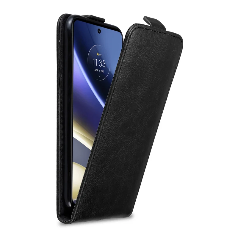 Cadorabo Hülle kompatibel mit Motorola MOTO G51 5G Schutzhülle im Flip Design mit Magnetverschluss