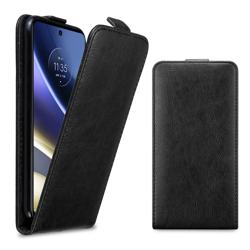 Cadorabo Hülle kompatibel mit Motorola MOTO G51 5G Schutzhülle im Flip Design mit Magnetverschluss
