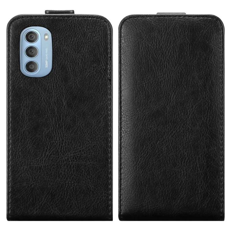 Cadorabo Hülle kompatibel mit Motorola MOTO G51 5G Schutzhülle im Flip Design mit Magnetverschluss