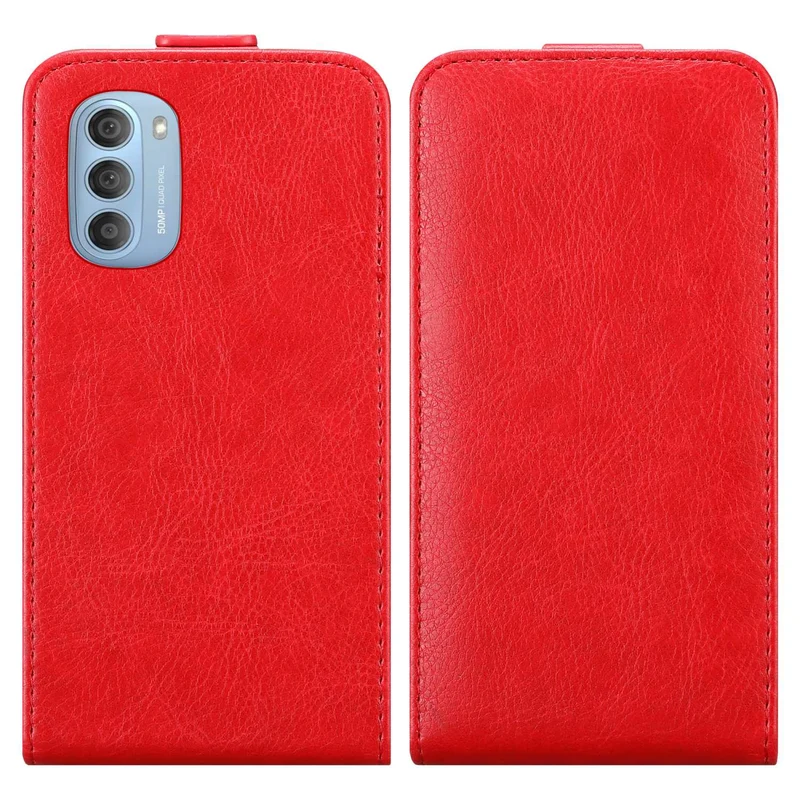 Cadorabo Hülle kompatibel mit Motorola MOTO G51 5G Schutzhülle im Flip Design mit Magnetverschluss