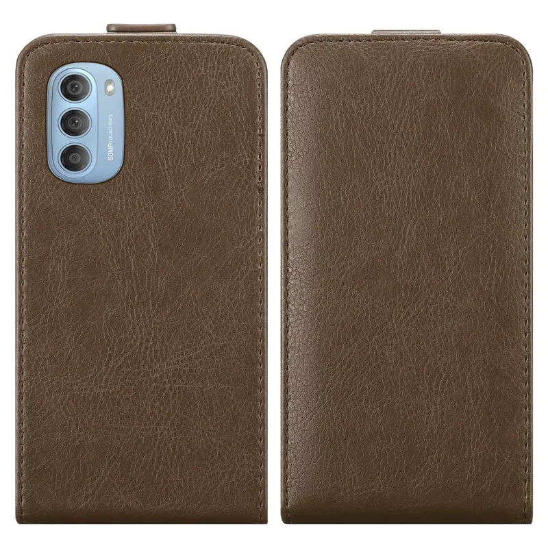 Cadorabo Hülle kompatibel mit Motorola MOTO G51 5G Schutzhülle im Flip Design mit Magnetverschluss