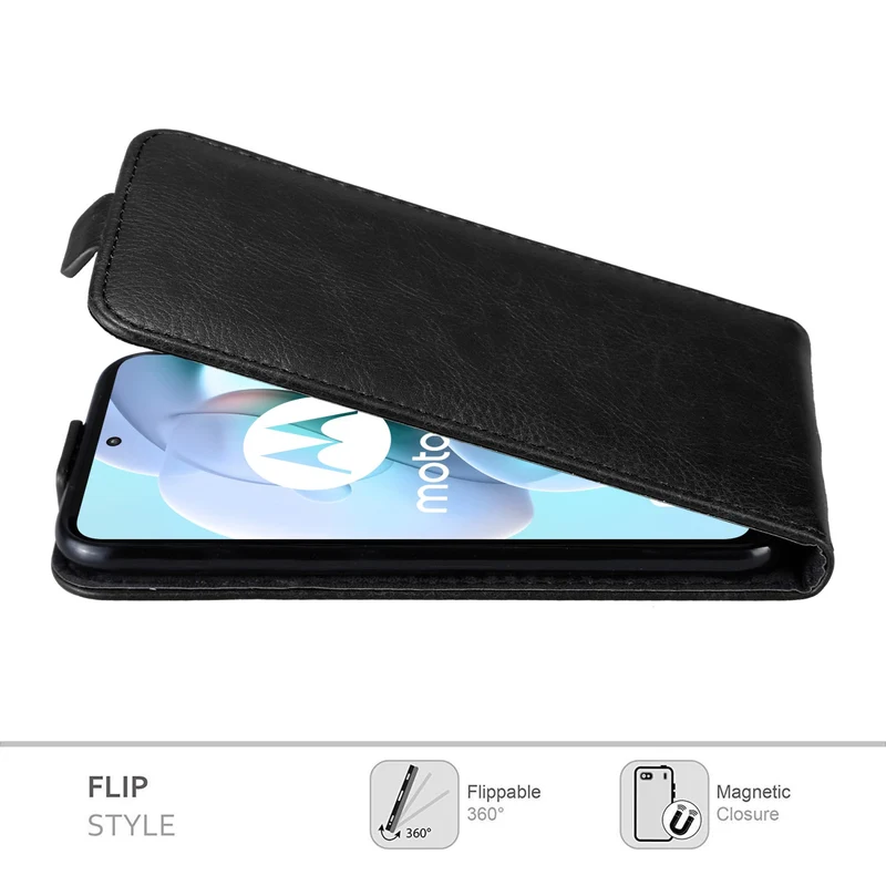 Cadorabo Hülle kompatibel mit Motorola MOTO G31 / G41 Schutzhülle im Flip Design mit Magnetverschluss