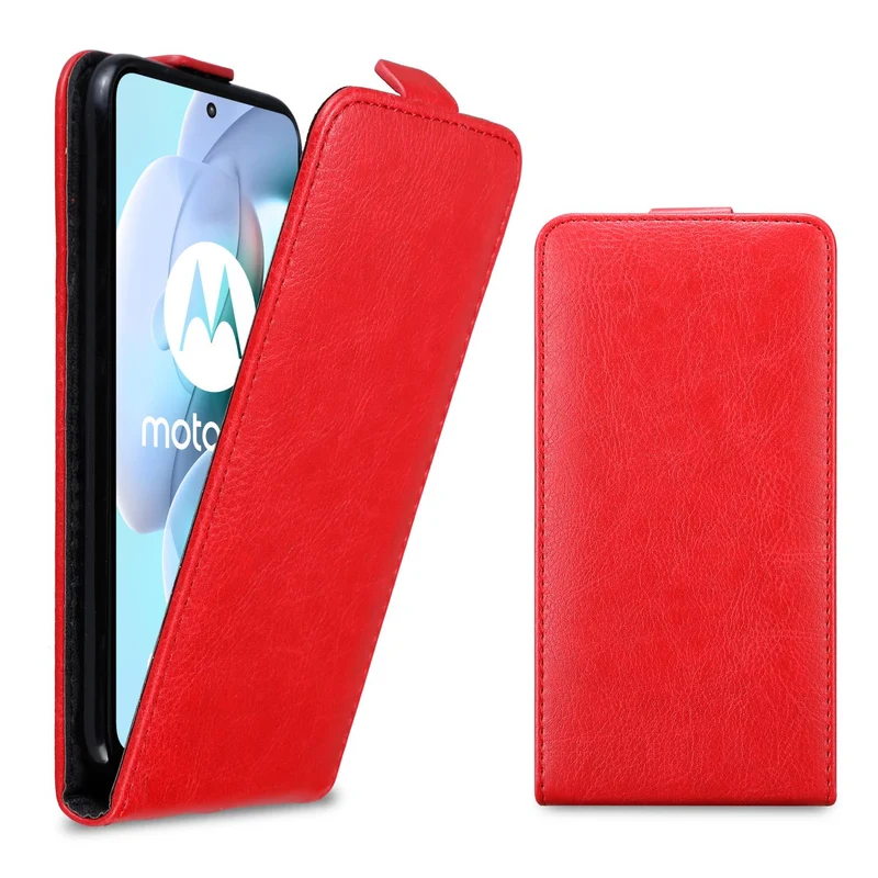 Cadorabo Hülle kompatibel mit Motorola MOTO G31 / G41 Schutzhülle im Flip Design mit Magnetverschluss