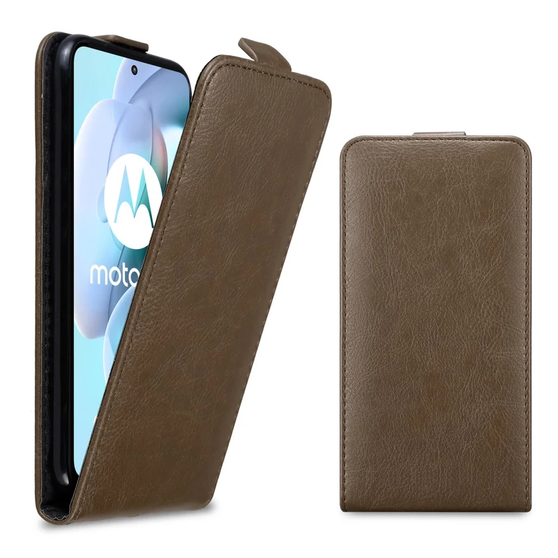 Cadorabo Hülle kompatibel mit Motorola MOTO G31 / G41 Schutzhülle im Flip Design mit Magnetverschluss