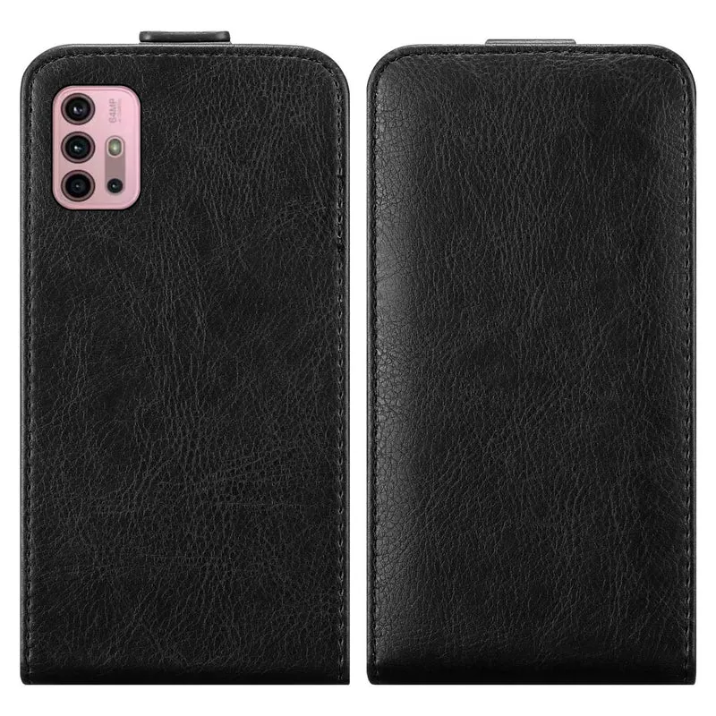 Cadorabo Hülle kompatibel mit Motorola MOTO G10 / G30 Schutzhülle im Flip Design mit Magnetverschluss