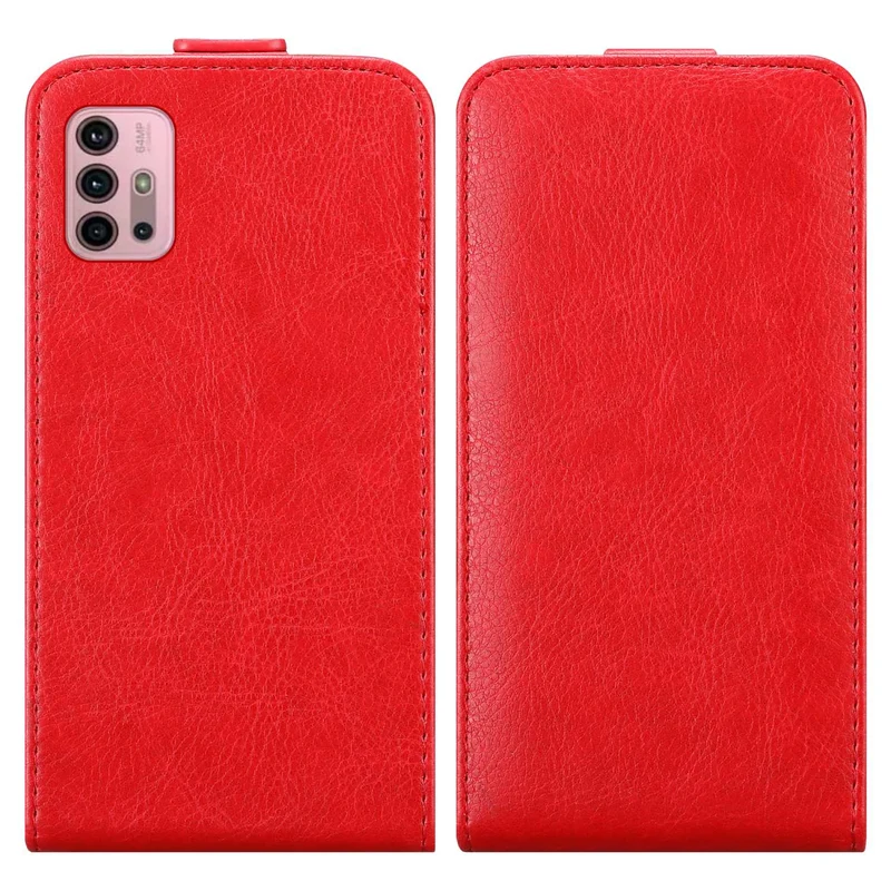 Cadorabo Hülle kompatibel mit Motorola MOTO G10 / G30 Schutzhülle im Flip Design mit Magnetverschluss