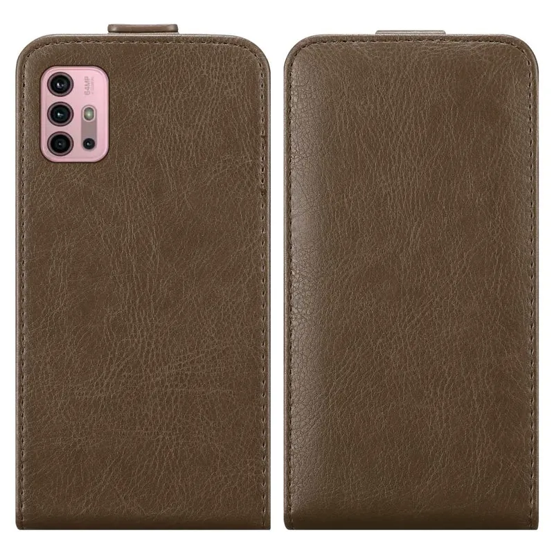 Cadorabo Hülle kompatibel mit Motorola MOTO G10 / G30 Schutzhülle im Flip Design mit Magnetverschluss