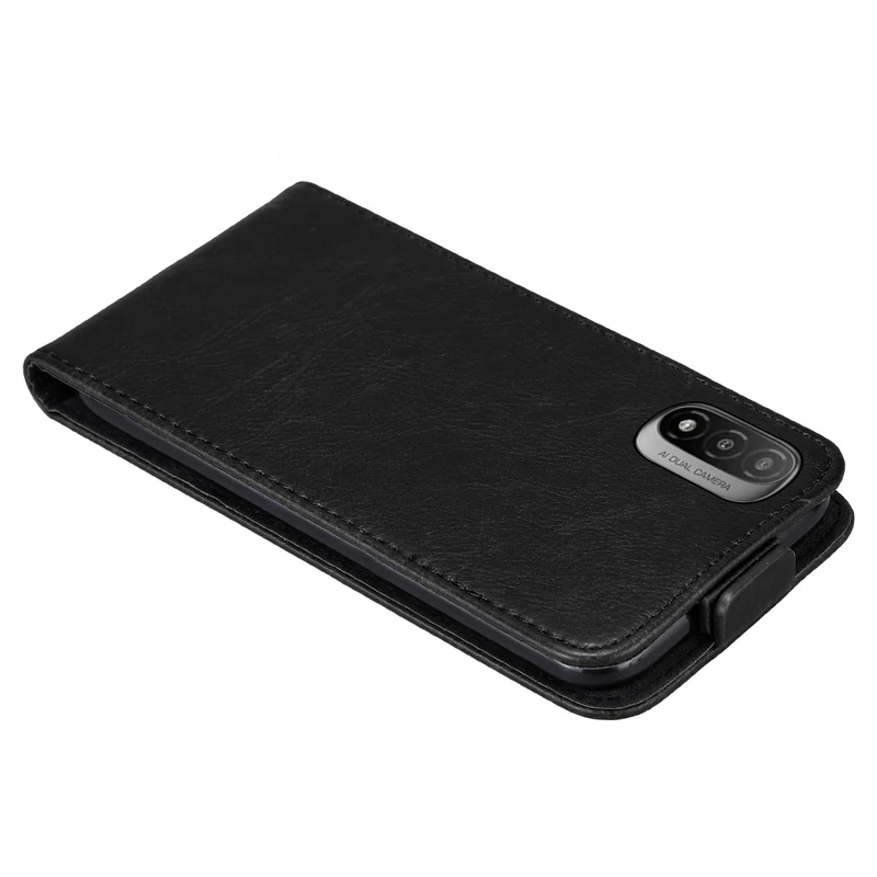 Cadorabo Hülle kompatibel mit Motorola MOTO E20 / E30 / E40 Schutzhülle im Flip Design mit Magnetverschluss