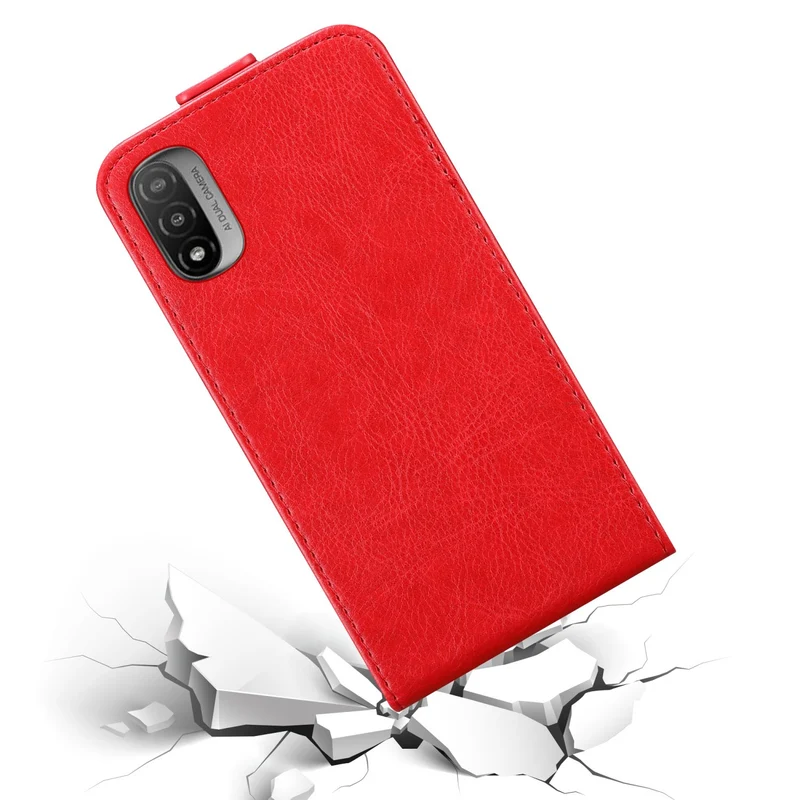 Cadorabo Hülle kompatibel mit Motorola MOTO E20 / E30 / E40 Schutzhülle im Flip Design mit Magnetverschluss