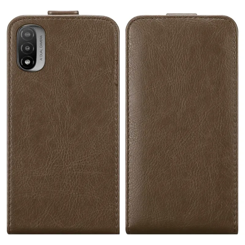 Cadorabo Hülle kompatibel mit Motorola MOTO E20 / E30 / E40 Schutzhülle im Flip Design mit Magnetverschluss