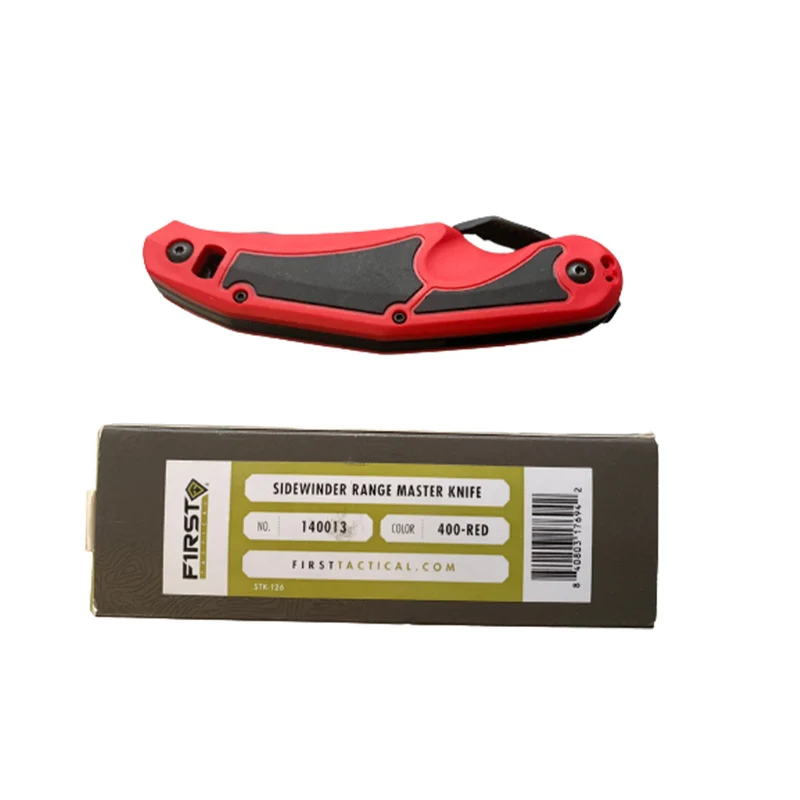 First Tactical Sidewinder Range Master Knife 140014 Red