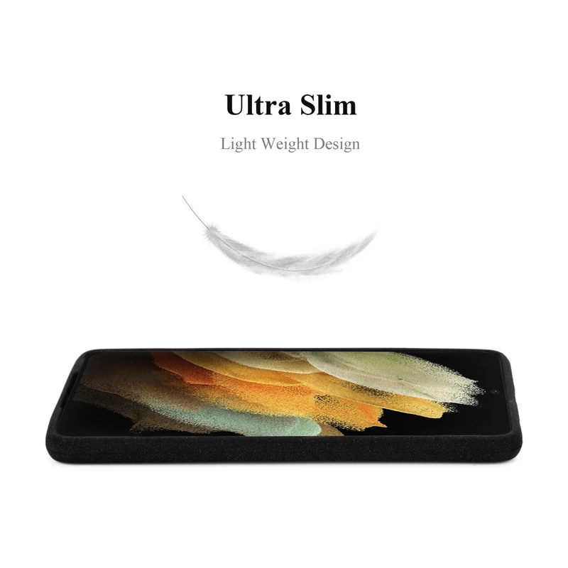 Cadorabo Hülle kompatibel mit Samsung Galaxy S22 ULTRA Schutzhülle aus flexiblem TPU Silikon