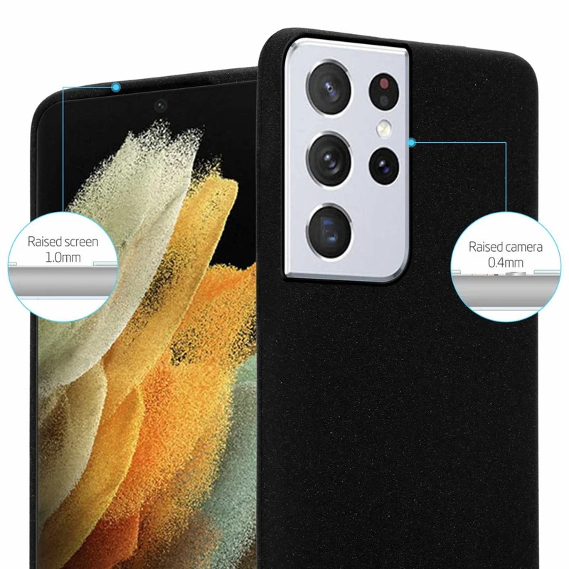Cadorabo Hülle kompatibel mit Samsung Galaxy S22 ULTRA Schutzhülle aus flexiblem TPU Silikon
