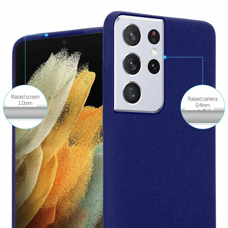 Cadorabo Hülle kompatibel mit Samsung Galaxy S22 ULTRA Schutzhülle aus flexiblem TPU Silikon