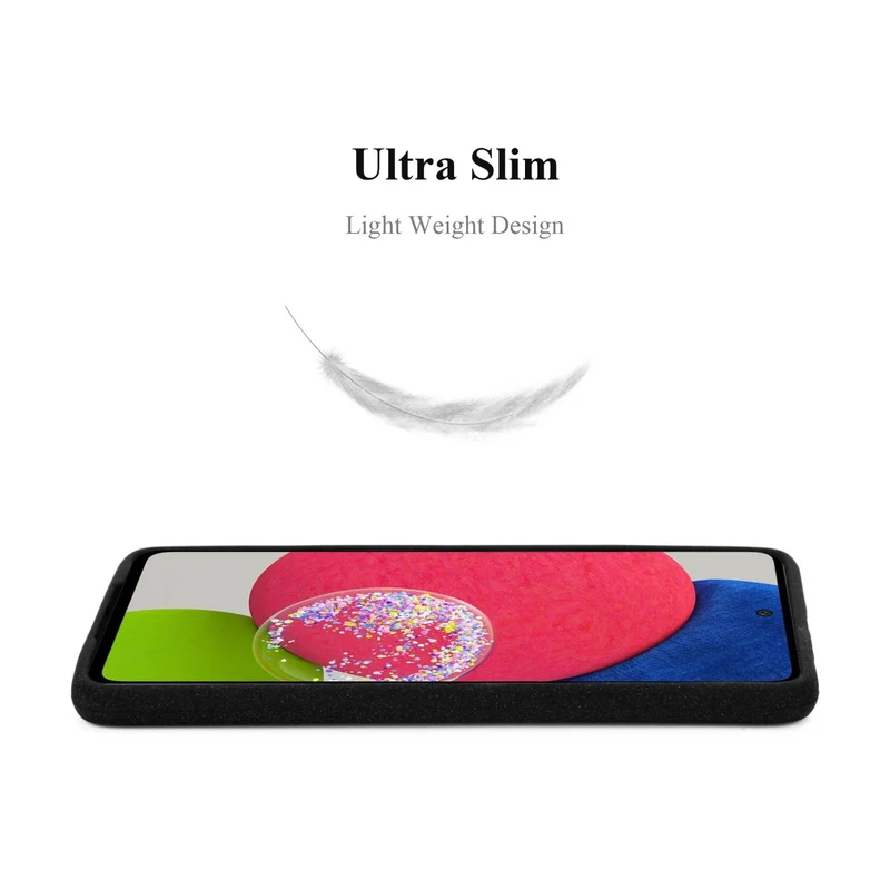 Cadorabo Hülle kompatibel mit Samsung Galaxy A52 (4G / 5G) / A52s Schutzhülle aus flexiblem TPU Silikon