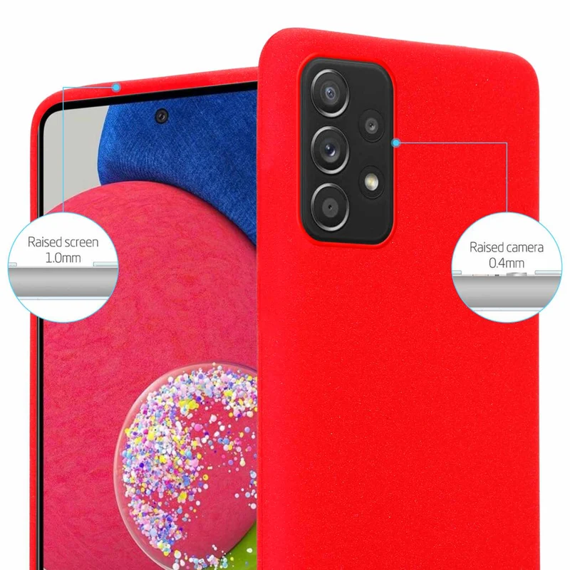 Cadorabo Hülle kompatibel mit Samsung Galaxy A52 (4G / 5G) / A52s Schutzhülle aus flexiblem TPU Silikon