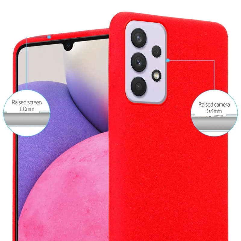 Cadorabo Hülle kompatibel mit Samsung Galaxy A33 5G Schutzhülle aus flexiblem TPU Silikon