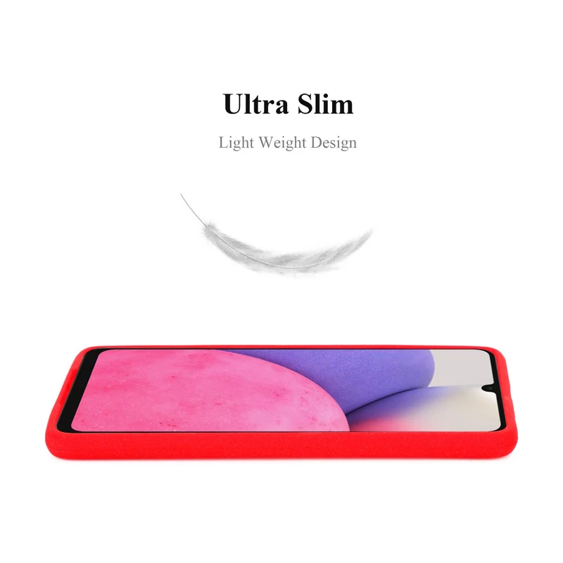 Cadorabo Hülle kompatibel mit Samsung Galaxy A33 5G Schutzhülle aus flexiblem TPU Silikon