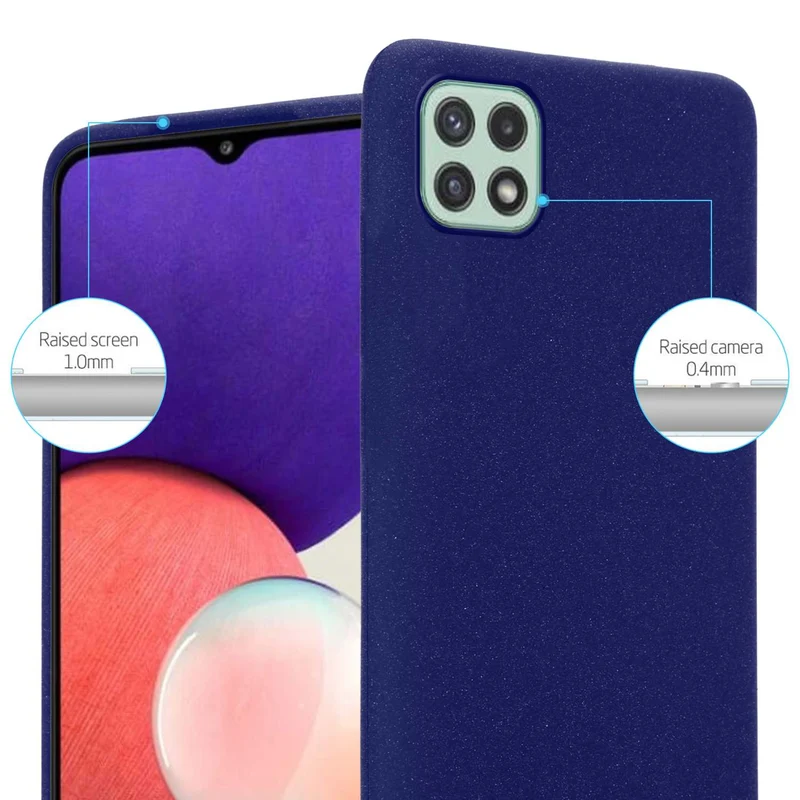 Cadorabo Hülle kompatibel mit Samsung Galaxy A22 5G Schutzhülle aus flexiblem TPU Silikon