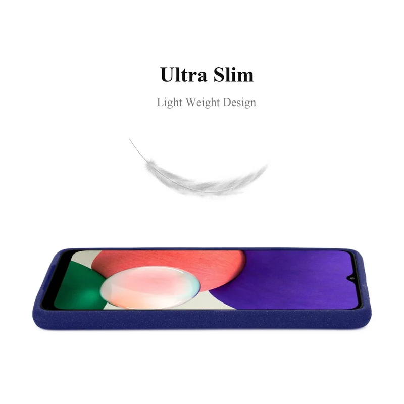 Cadorabo Hülle kompatibel mit Samsung Galaxy A22 5G Schutzhülle aus flexiblem TPU Silikon