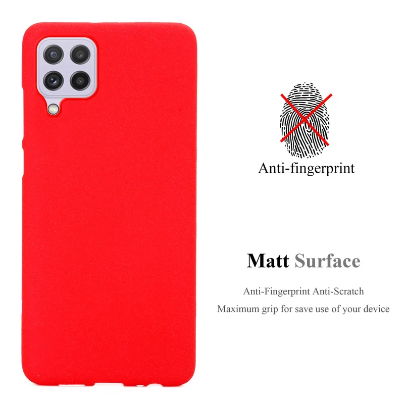 Cadorabo Hülle kompatibel mit Samsung Galaxy A22 4G / M22 / M32 4G Schutzhülle aus flexiblem TPU Silikon