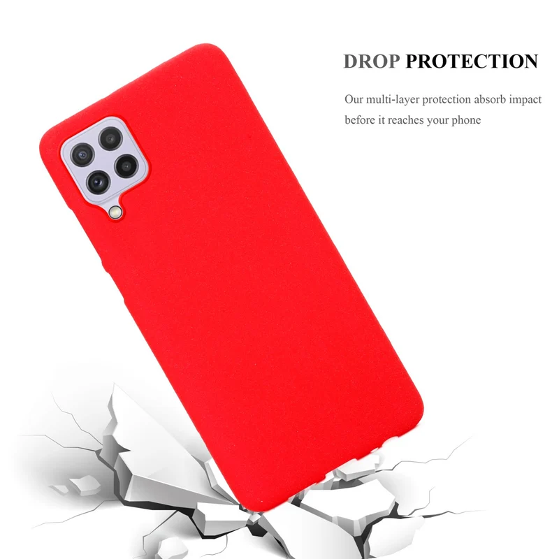 Cadorabo Hülle kompatibel mit Samsung Galaxy A22 4G / M22 / M32 4G Schutzhülle aus flexiblem TPU Silikon