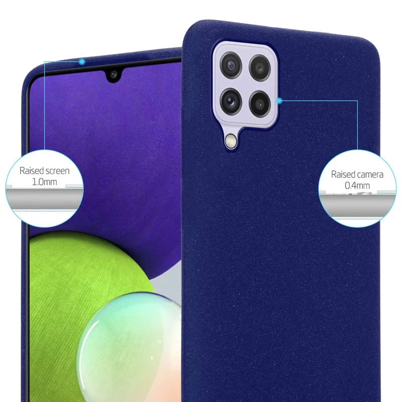 Cadorabo Hülle kompatibel mit Samsung Galaxy A22 4G / M22 / M32 4G Schutzhülle aus flexiblem TPU Silikon