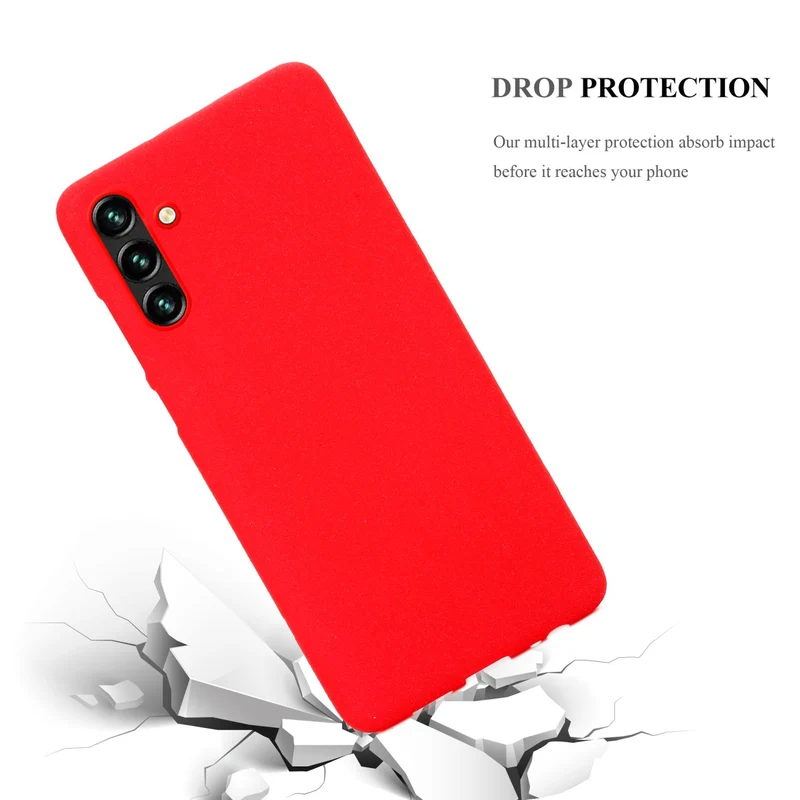 Cadorabo Hülle kompatibel mit Samsung Galaxy A13 5G Schutzhülle aus flexiblem TPU Silikon