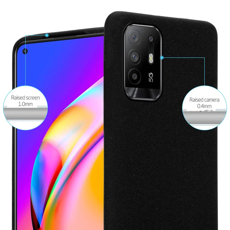 Cadorabo Hülle kompatibel mit Oppo A94 5G Schutzhülle aus flexiblem TPU Silikon