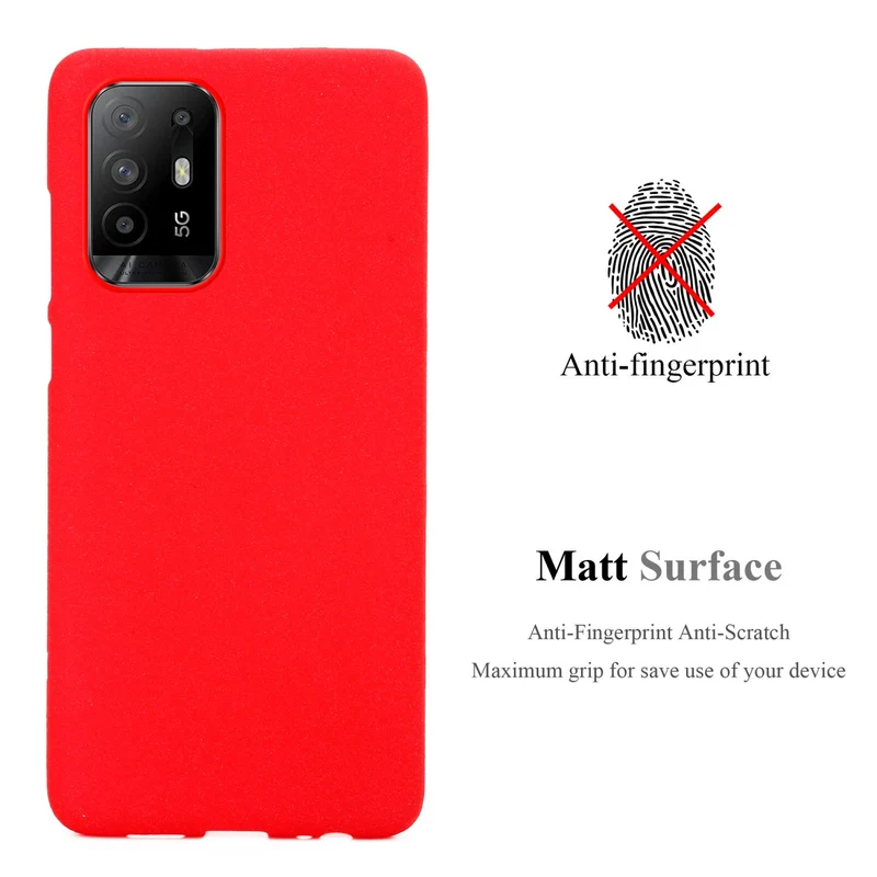 Cadorabo Hülle kompatibel mit Oppo A94 5G Schutzhülle aus flexiblem TPU Silikon