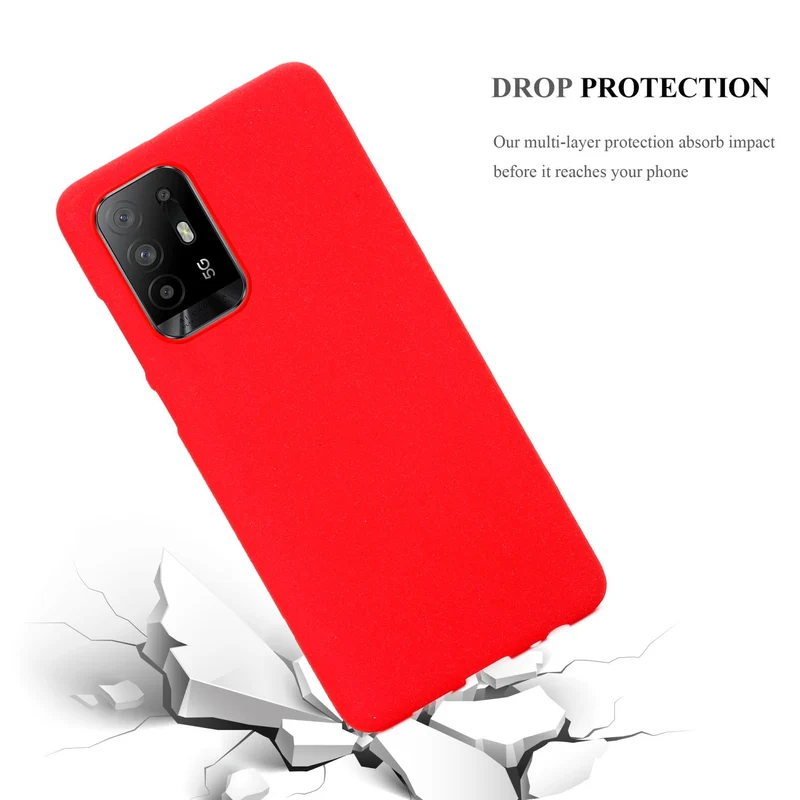 Cadorabo Hülle kompatibel mit Oppo A94 5G Schutzhülle aus flexiblem TPU Silikon