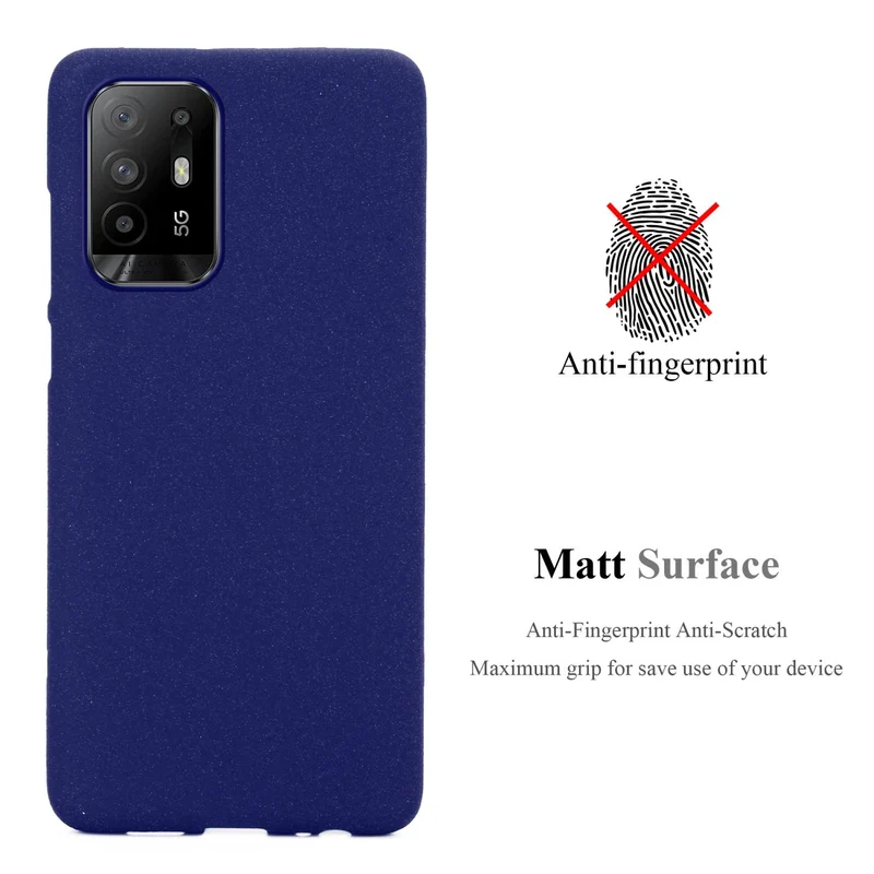 Cadorabo Hülle kompatibel mit Oppo A94 5G Schutzhülle aus flexiblem TPU Silikon