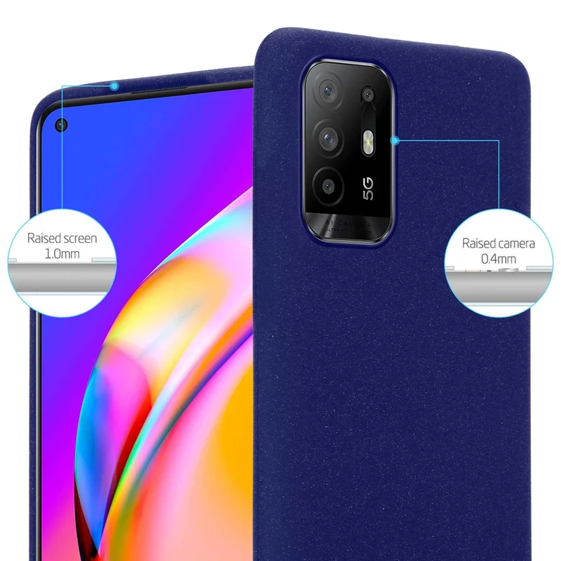 Cadorabo Hülle kompatibel mit Oppo A94 5G Schutzhülle aus flexiblem TPU Silikon