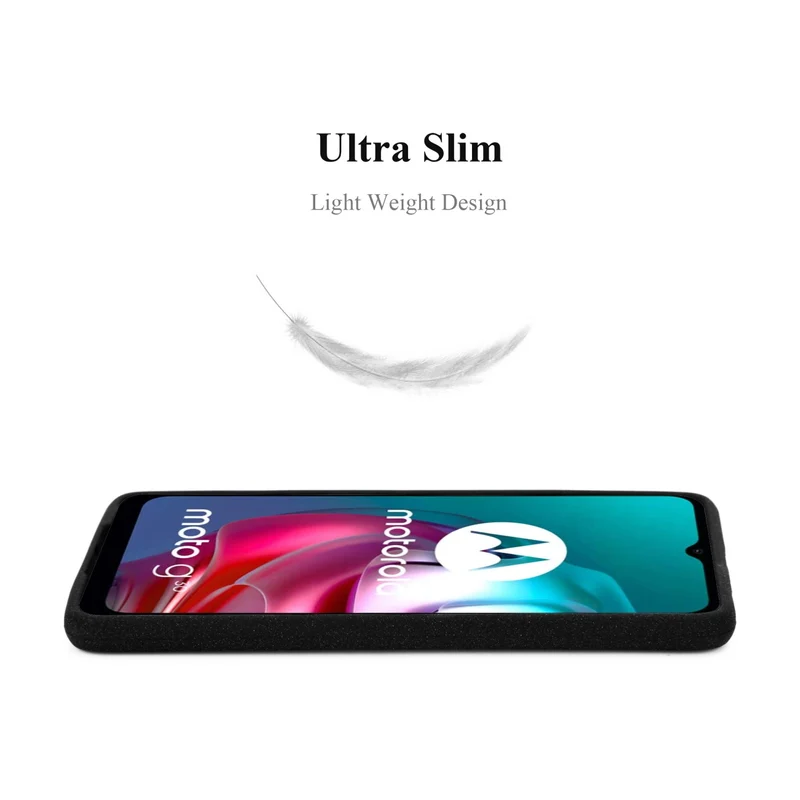 Cadorabo Hülle kompatibel mit Motorola MOTO G10 / G30 Schutzhülle aus flexiblem TPU Silikon