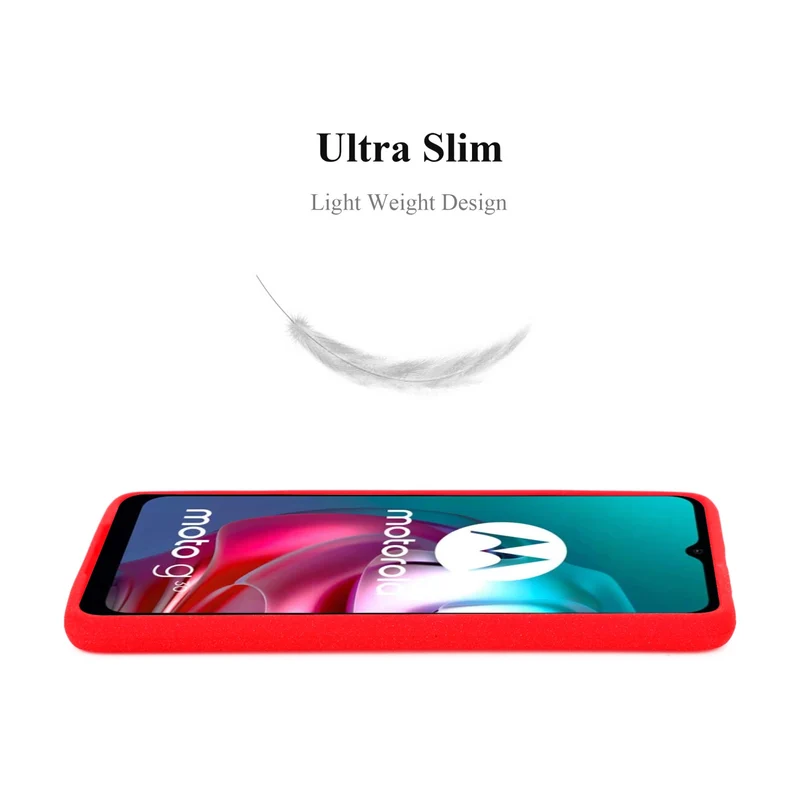 Cadorabo Hülle kompatibel mit Motorola MOTO G10 / G30 Schutzhülle aus flexiblem TPU Silikon