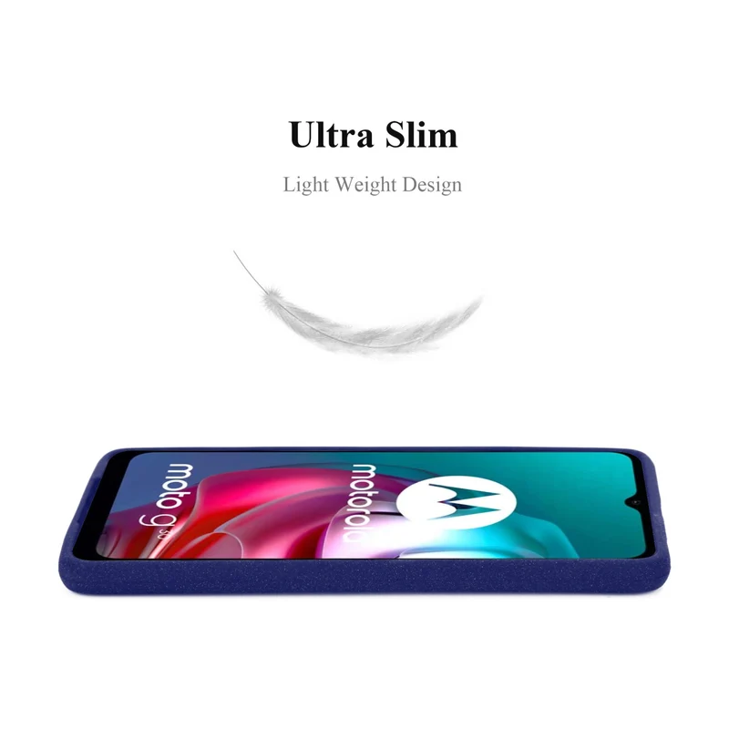 Cadorabo Hülle kompatibel mit Motorola MOTO G10 / G30 Schutzhülle aus flexiblem TPU Silikon
