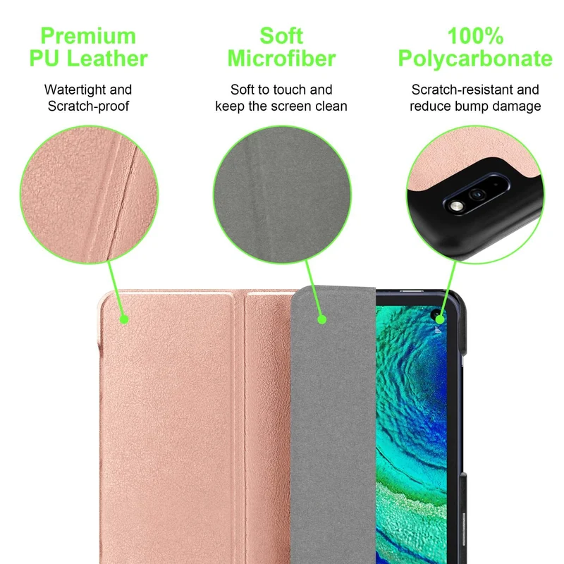 Cadorabo Tablet Hülle kompatibel mit Huawei MatePad PRO (10.8 Zoll) Ultra Dünne Schutzhülle mit Auto Wake Up und Standfunktion