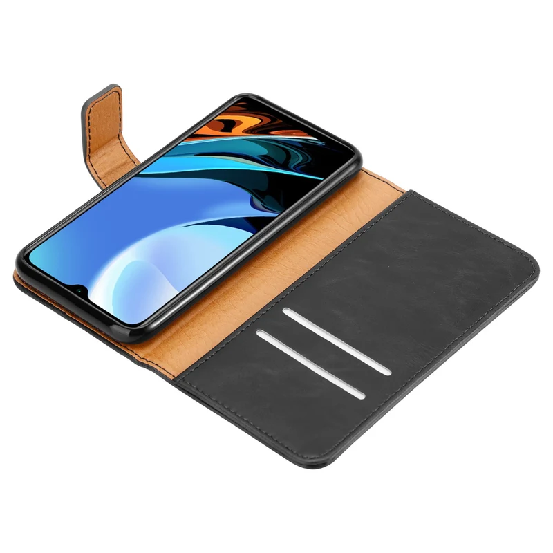 Cadorabo Hülle kompatibel mit Xiaomi RedMi 9T / POCO M3 Schutzhülle mit Magnetverschluss, Standfunktion und Kartenfach