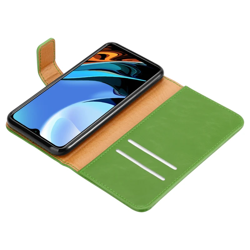 Cadorabo Hülle kompatibel mit Xiaomi RedMi 9T / POCO M3 Schutzhülle mit Magnetverschluss, Standfunktion und Kartenfach