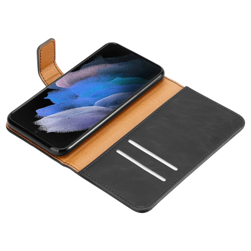 Cadorabo Hülle kompatibel mit Samsung Galaxy S22 ULTRA Schutzhülle mit Magnetverschluss, Standfunktion und Kartenfach