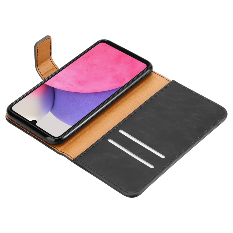 Cadorabo Hülle kompatibel mit Samsung Galaxy A33 5G Schutzhülle mit Magnetverschluss, Standfunktion und Kartenfach