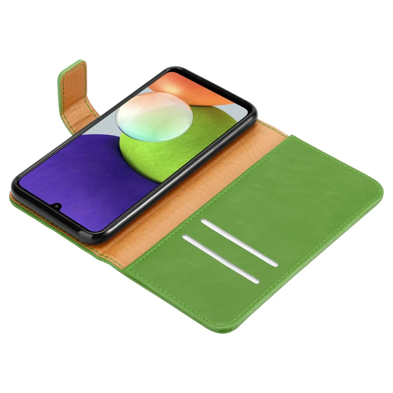 Cadorabo Hülle kompatibel mit Samsung Galaxy A22 4G / M22 / M32 4G Schutzhülle mit Magnetverschluss, Standfunktion und Kartenfach